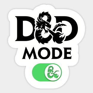 D8D Mode Sticker